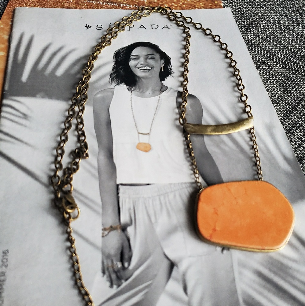 Silpada Sunset Pendant Necklace